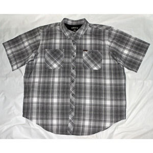 Orvis Classic Collection Men's Short Sleeve‎ Button Front Shirt Size 2XL